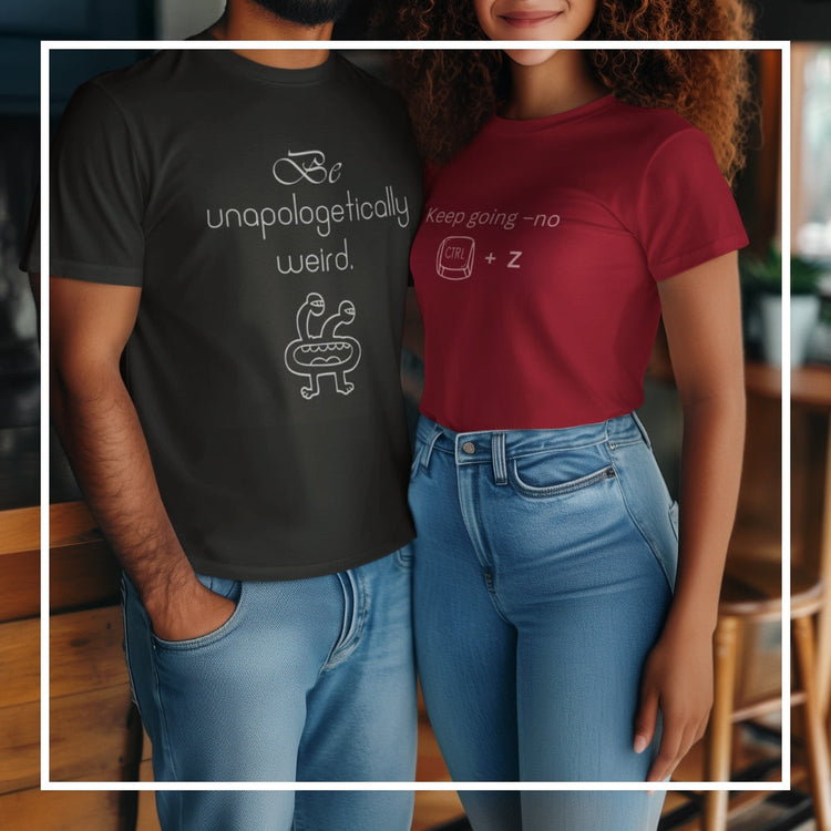 Inspiring Quote Crewneck Tees