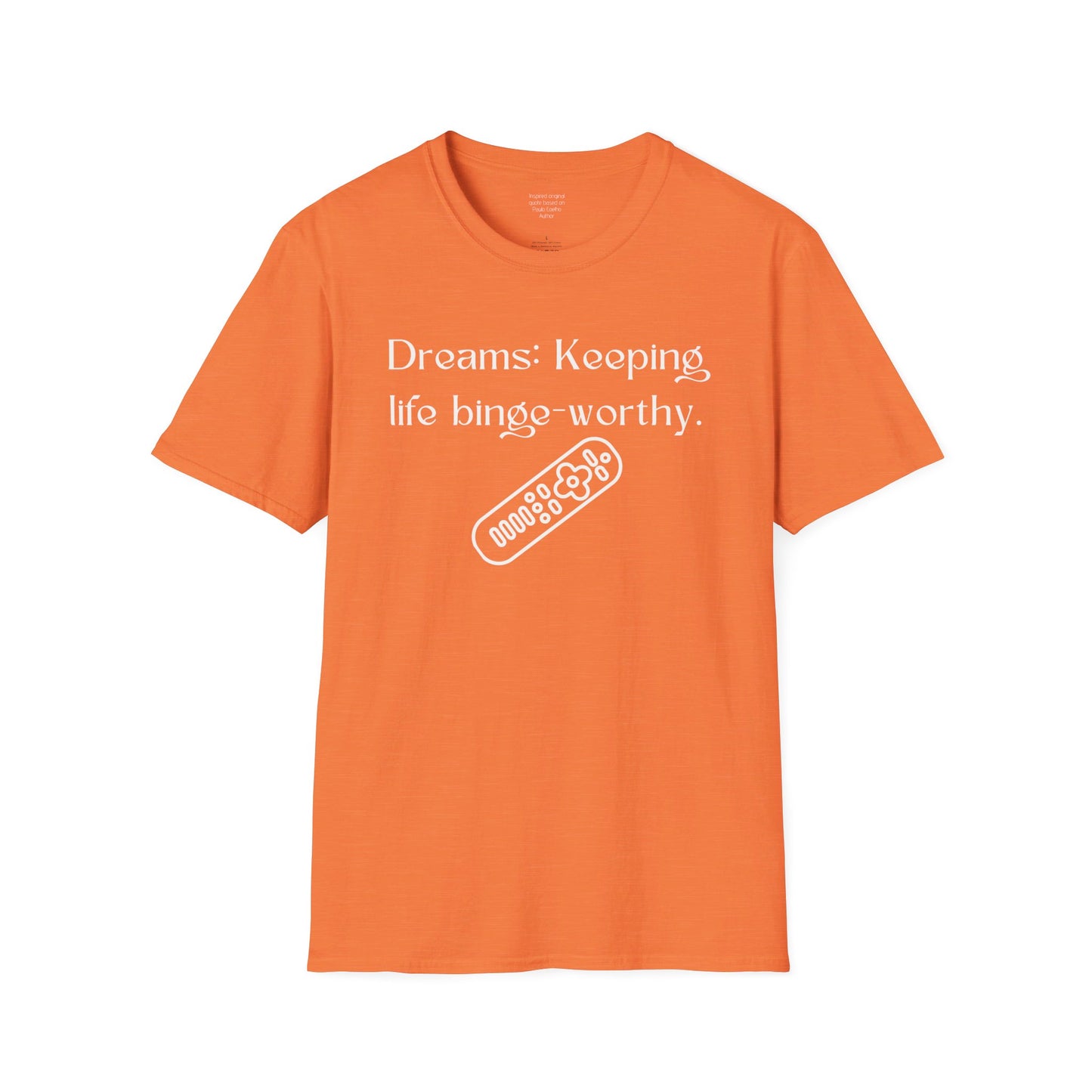 Inspirational Quote T-Shirt, This inspirational Quote T-shirt, Unisex, is perfect for men and women who want to be inspired and express positive vibes to others. Spark Your Spirit