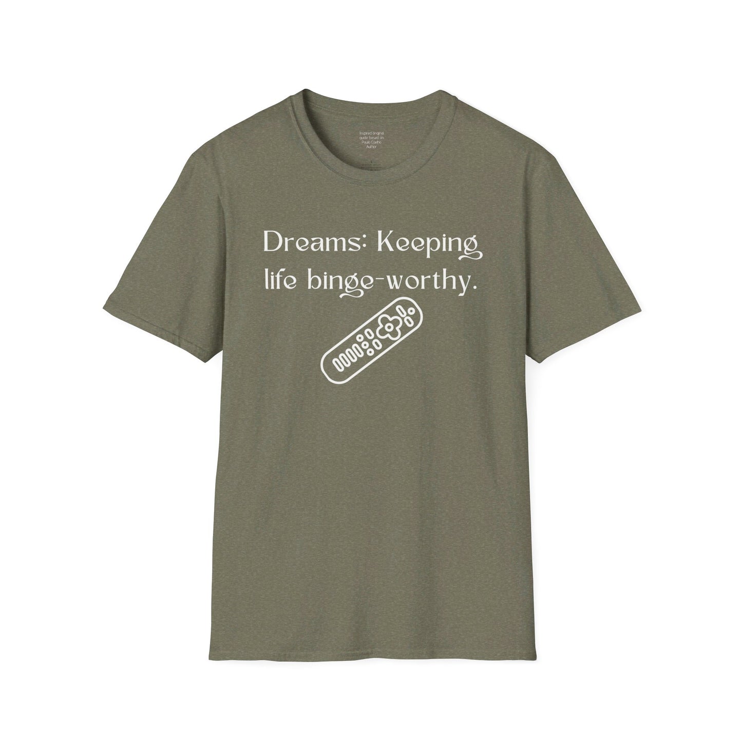 Inspirational Quote T-Shirt, This inspirational Quote T-shirt, Unisex, is perfect for men and women who want to be inspired and express positive vibes to others. Spark Your Spirit