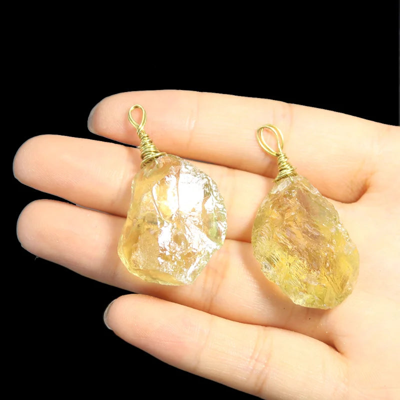 Go Deeper Exquisite Citrine Pendant for Meditation and Abundance