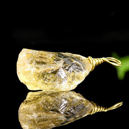 Go Deeper Exquisite Citrine Pendant for Meditation and Abundance