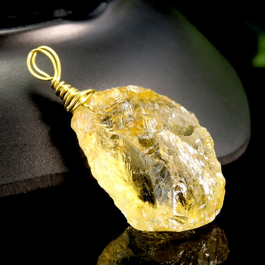 Go Deeper Exquisite Citrine Pendant for Meditation and Abundance